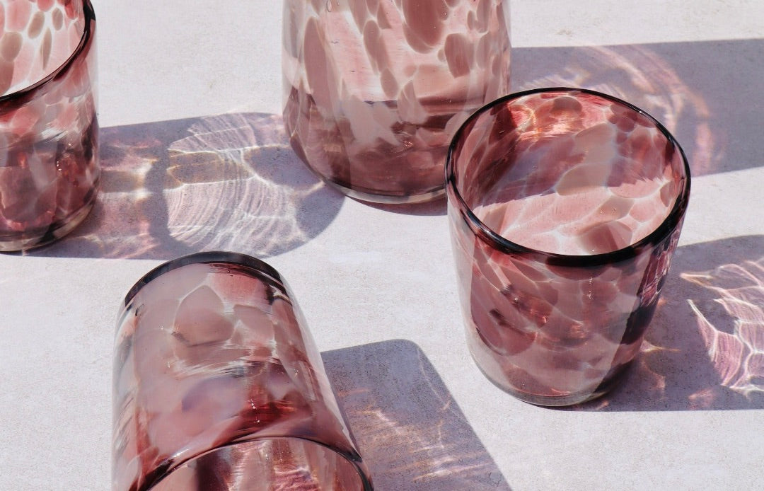 Vasos Amatista (6 piezas)