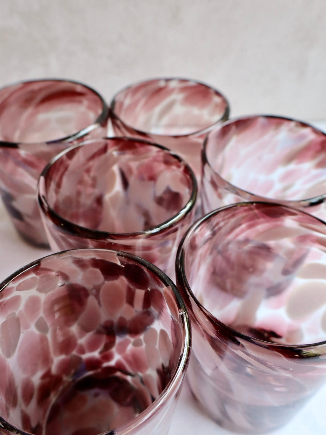 Vasos Amatista (6 piezas)