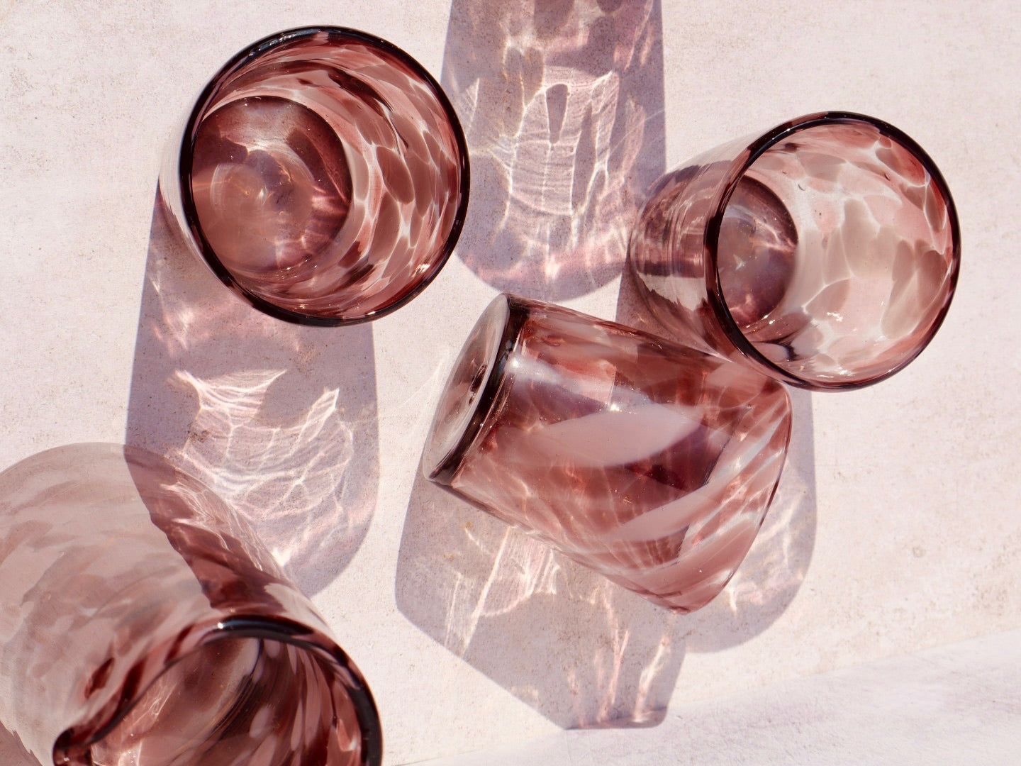 Vasos Amatista (6 piezas)